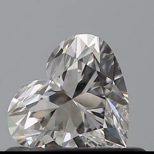 Elegant Silver Heart-Shaped Ring